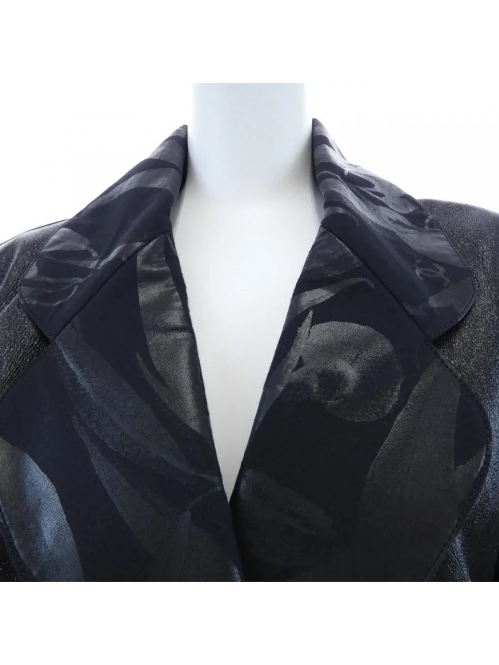 Chanel Leather Jacket Black
